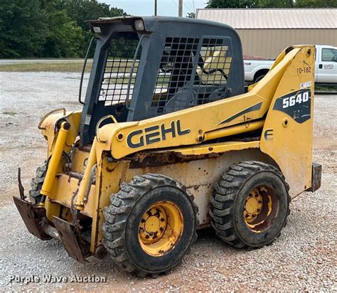 gehl 5640 skid steer reviews|gehl skidloader for sale.